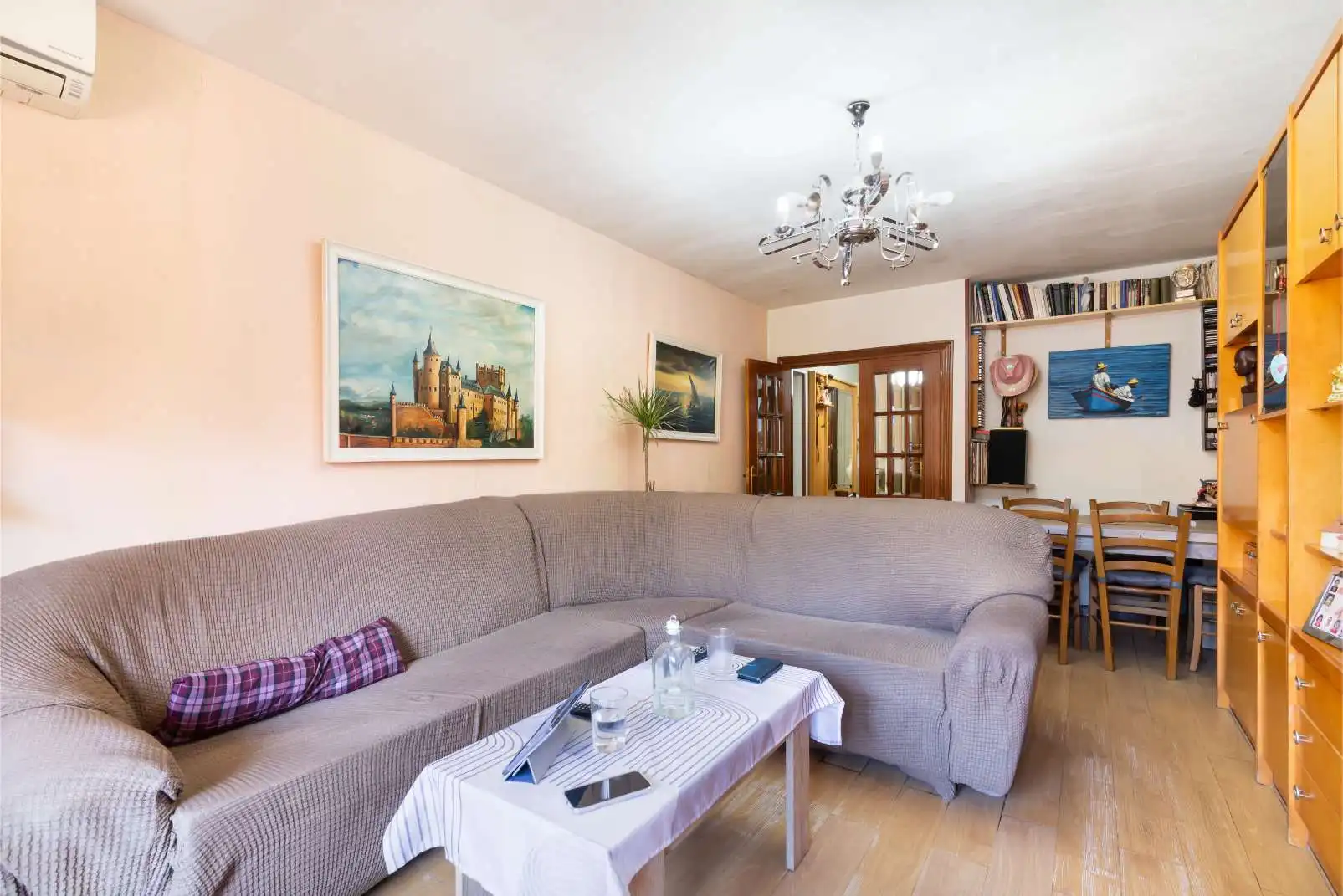 Sala de estar de Piso en venta en Alcalá de Henares con Aire acondicionado, Calefacción y Terraza