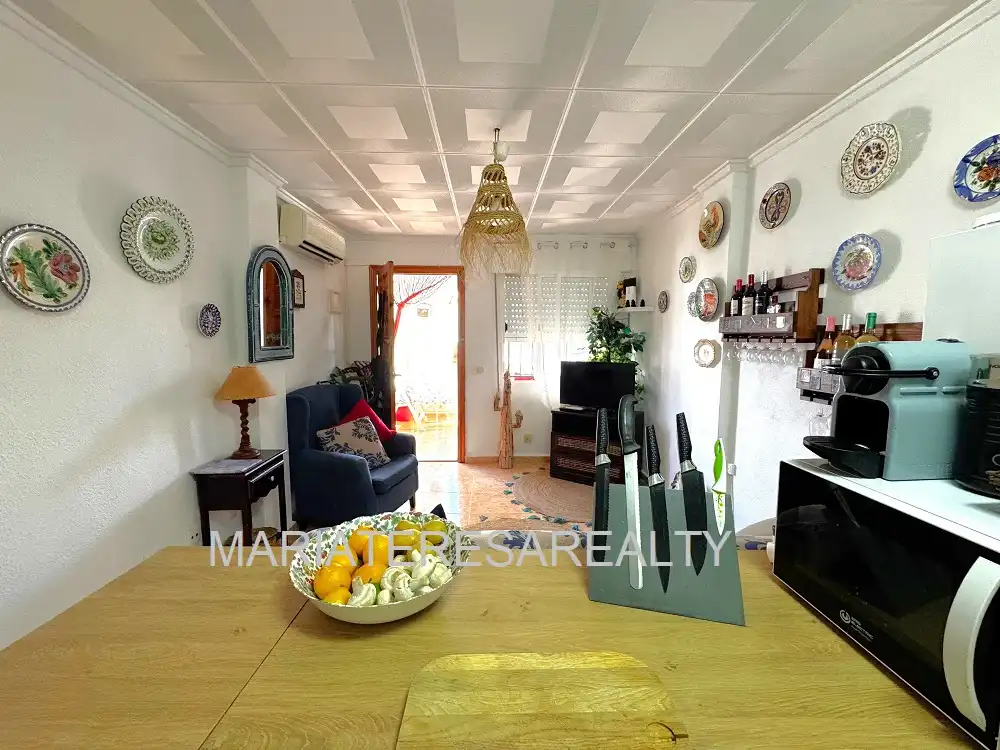 Sala de estar de Apartamento en venta en Los Alcázares con Aire acondicionado, Jardín privado y Terraza