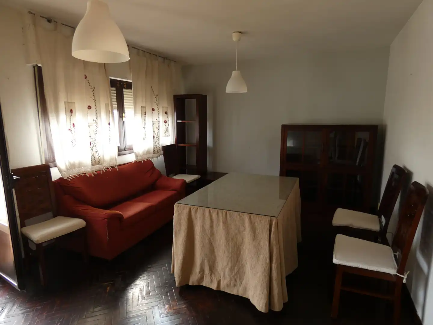 Wohnzimmer von Wohnung zur Miete in Azuaga mit Klimaanlage, Möbliert und Balkon
