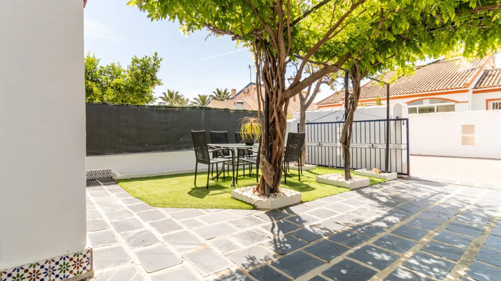 Terrassa de Casa o xalet en venda en El Verger amb Aire condicionat, Calefacció i Jardí privat