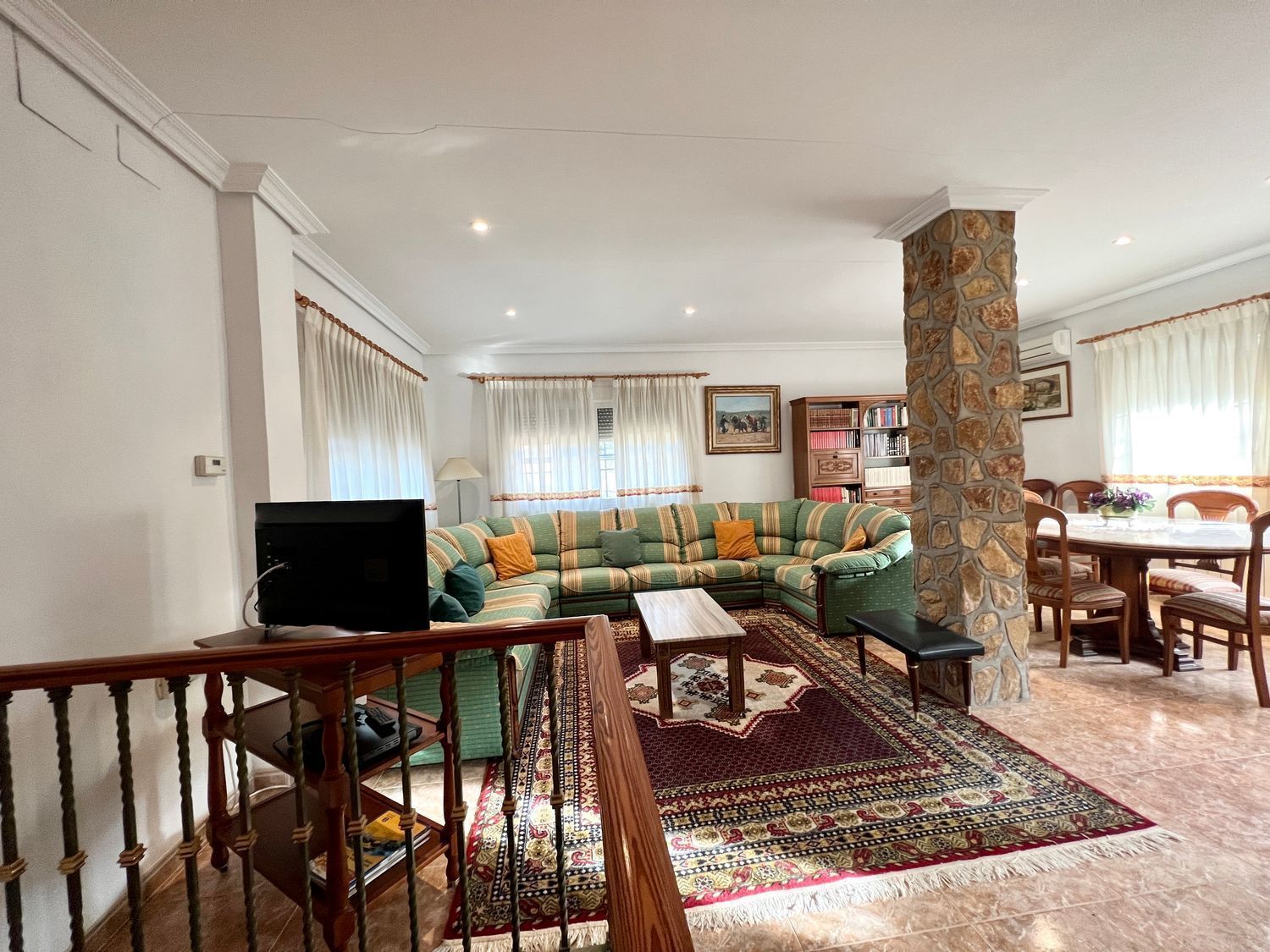 Sala de estar de Casa o chalet en venta en Segart con Aire acondicionado, Jardín privado y Trastero