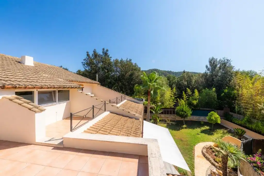 Garden of Houses for sale in Pollença  with Air Conditioner, Heating and Private garden