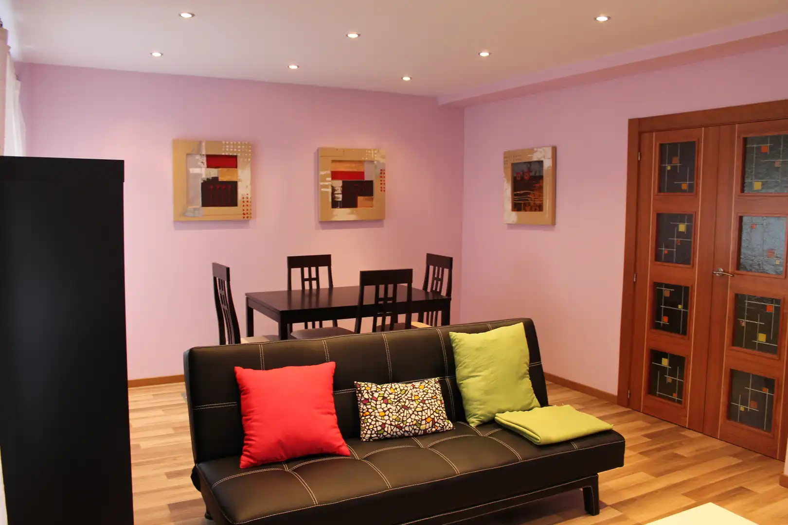 Wohnzimmer von Wohnung zum Verkauf in Mieres (Asturias) mit Heizung, Abstellraum und Möbliert