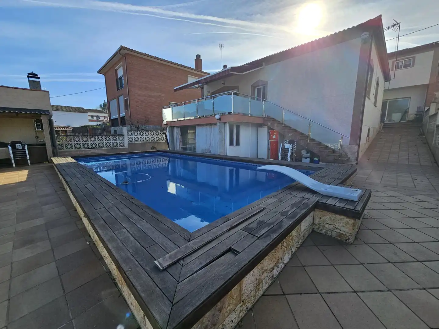 Piscina de Casa o chalet en venta en Rubí con Aire acondicionado, Calefacción y Jardín privado