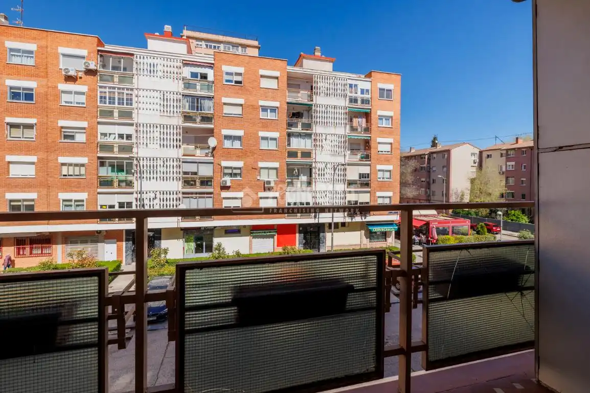 Exterior view of Flat for sale in Madrid  with Air Conditioner and Heating