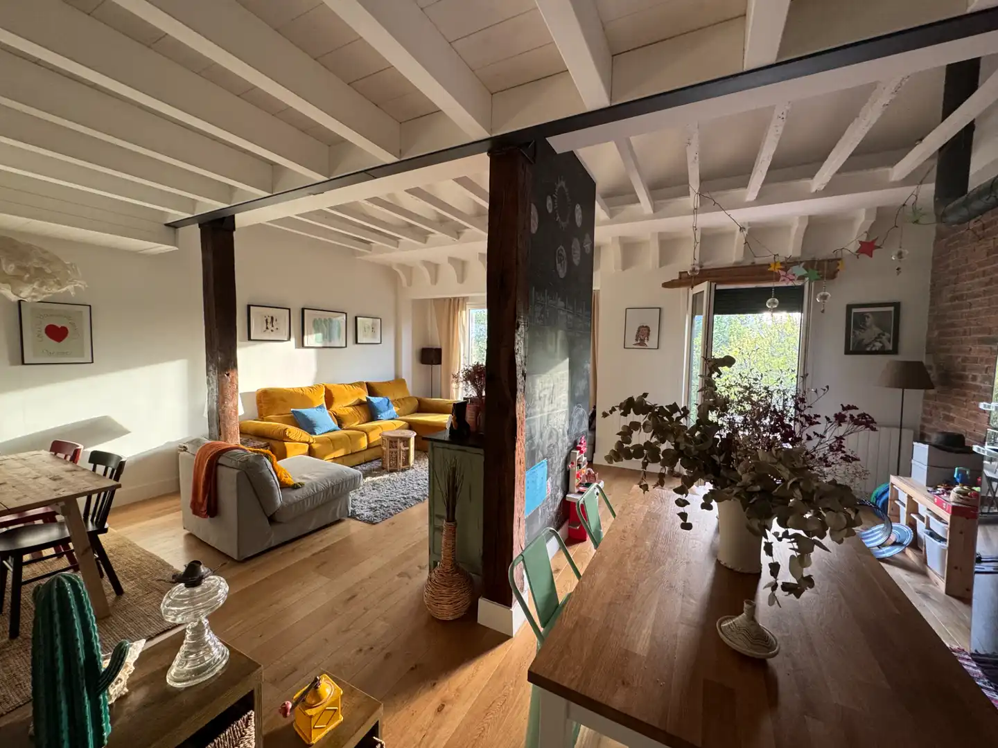 Wohnzimmer von Maisonette zum Verkauf in Bilbao  mit Heizung und Balkon