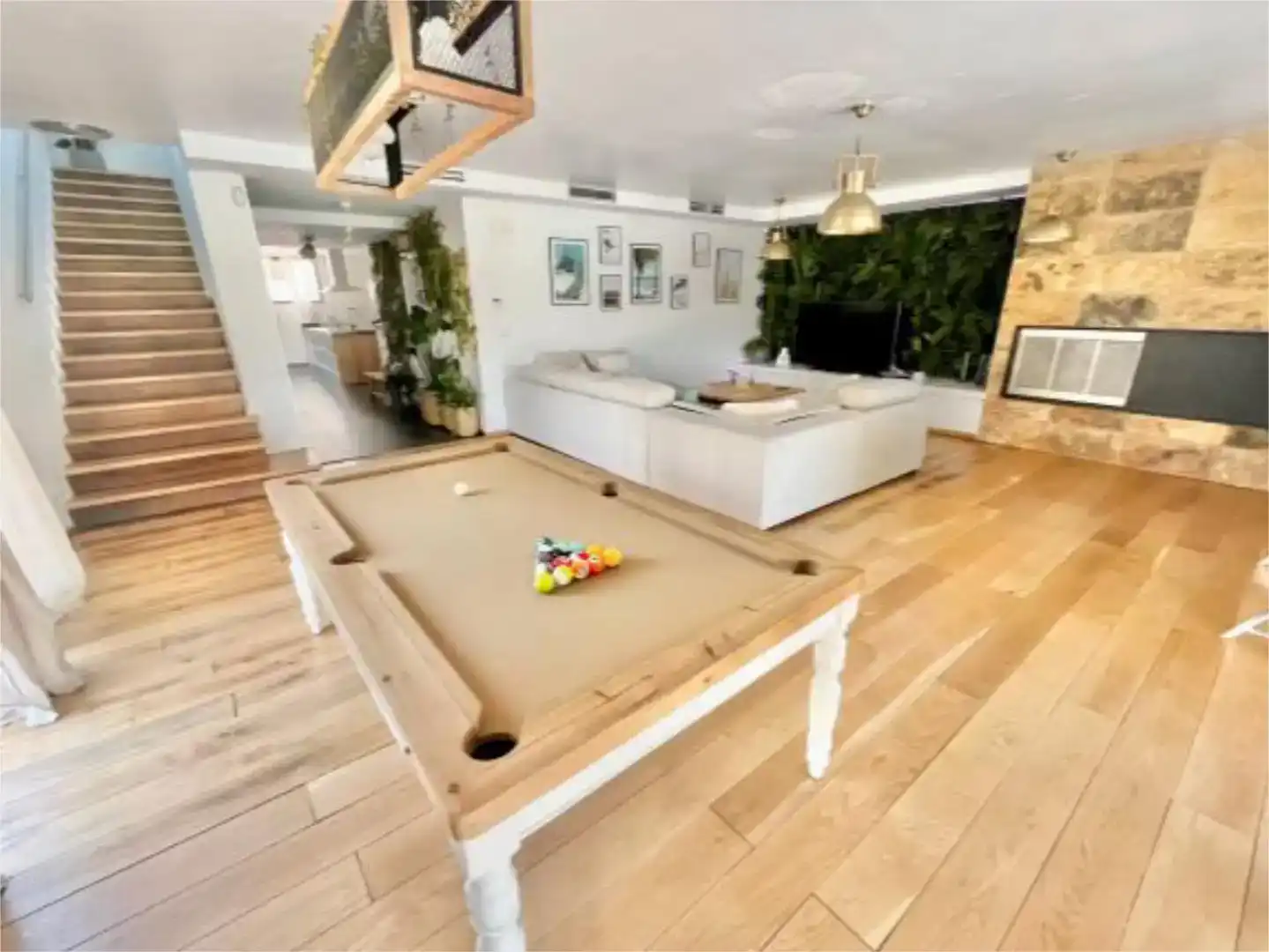 Sala d'estar de Casa o xalet en venda en Blanes amb Aire condicionat i Piscina