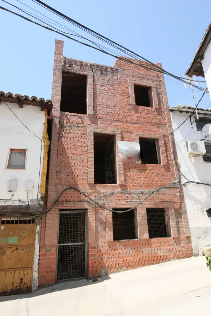 Vista exterior de Casa o xalet en venda en Poyales del Hoyo
