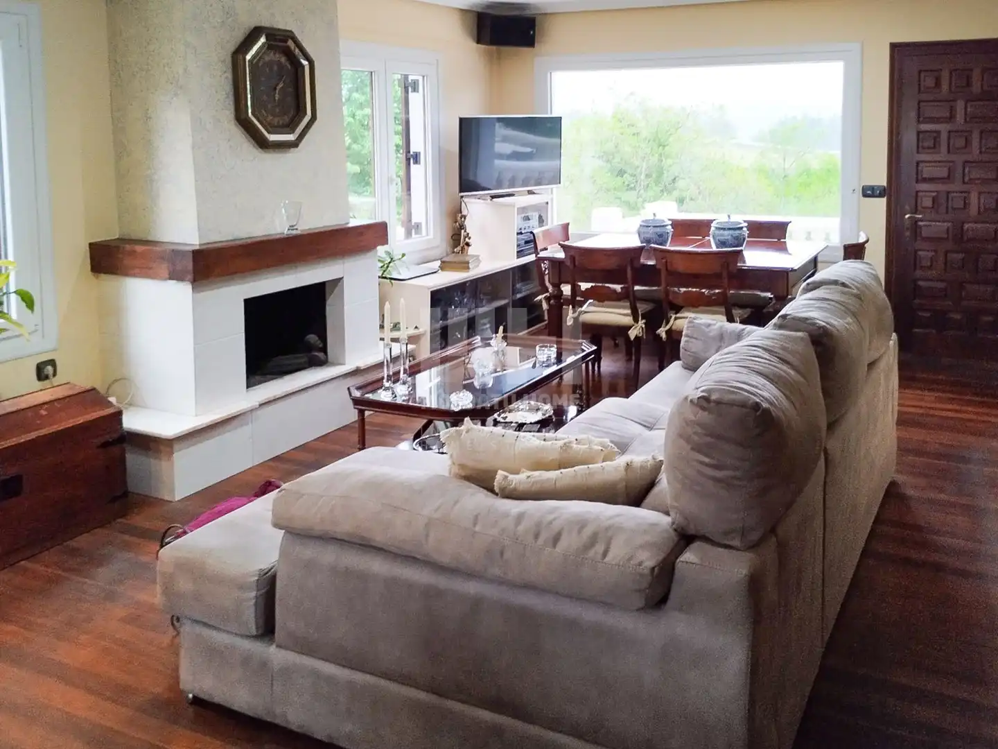 Sala de estar de Casa o chalet en venta en Hernialde con Calefacción, Jardín privado y Terraza