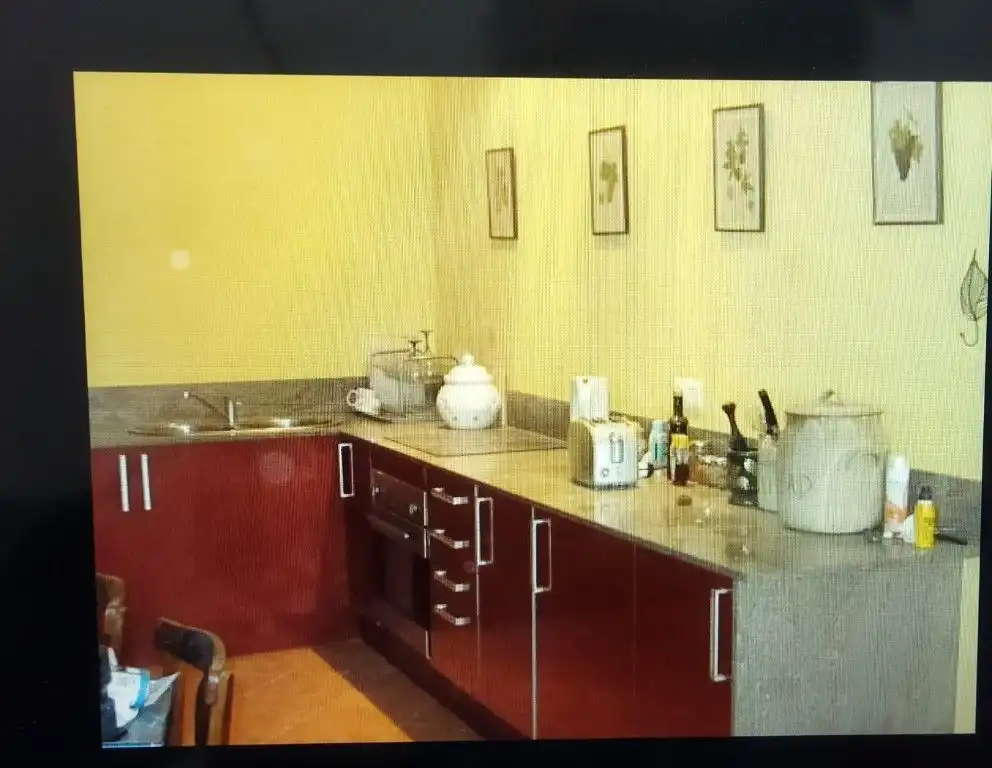 Cuina de Casa o xalet en venda en Caseres amb Terrassa, Traster i Moblat