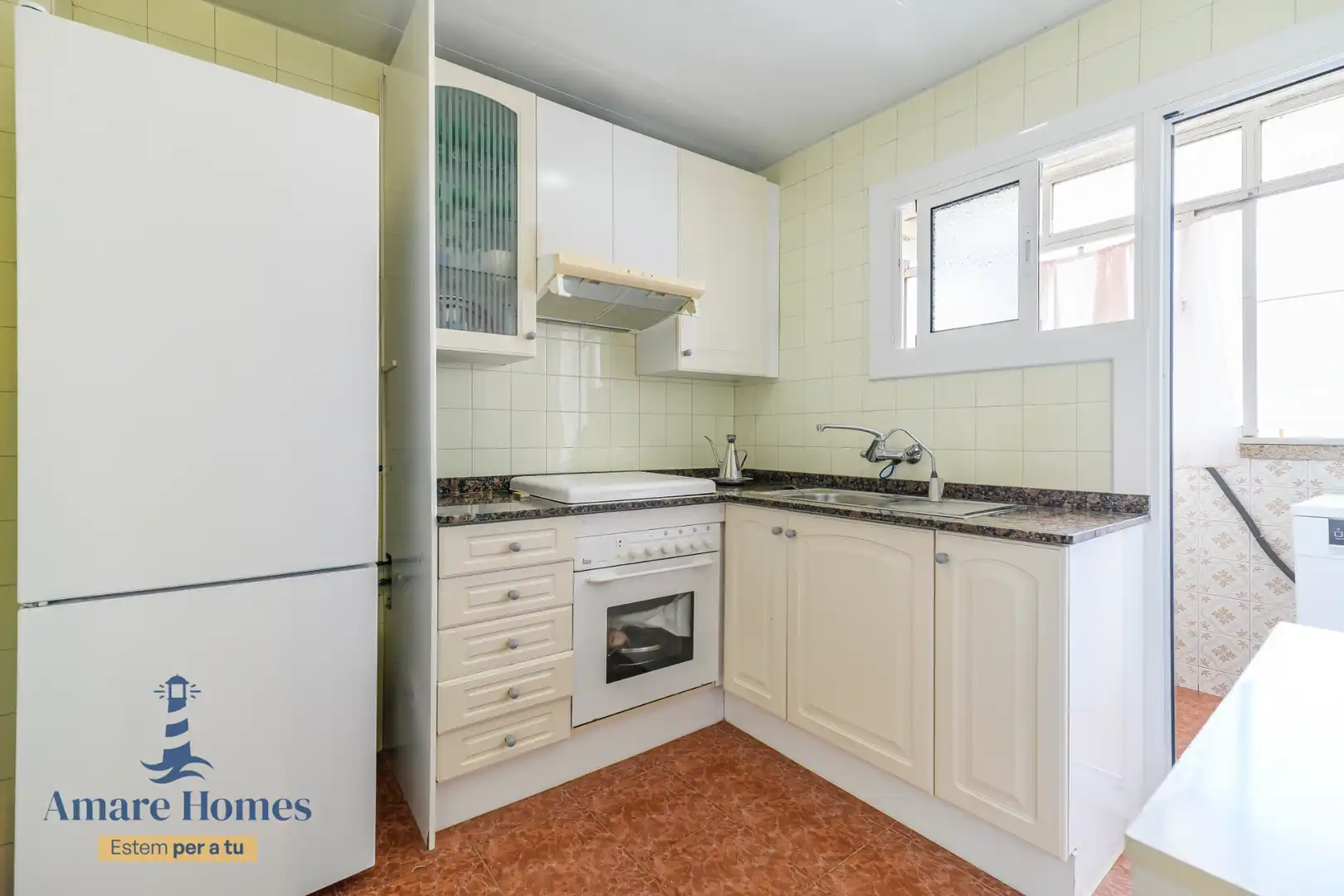 Kitchen of Flat for sale in Gavà  with Air Conditioner, Heating and Parquet flooring