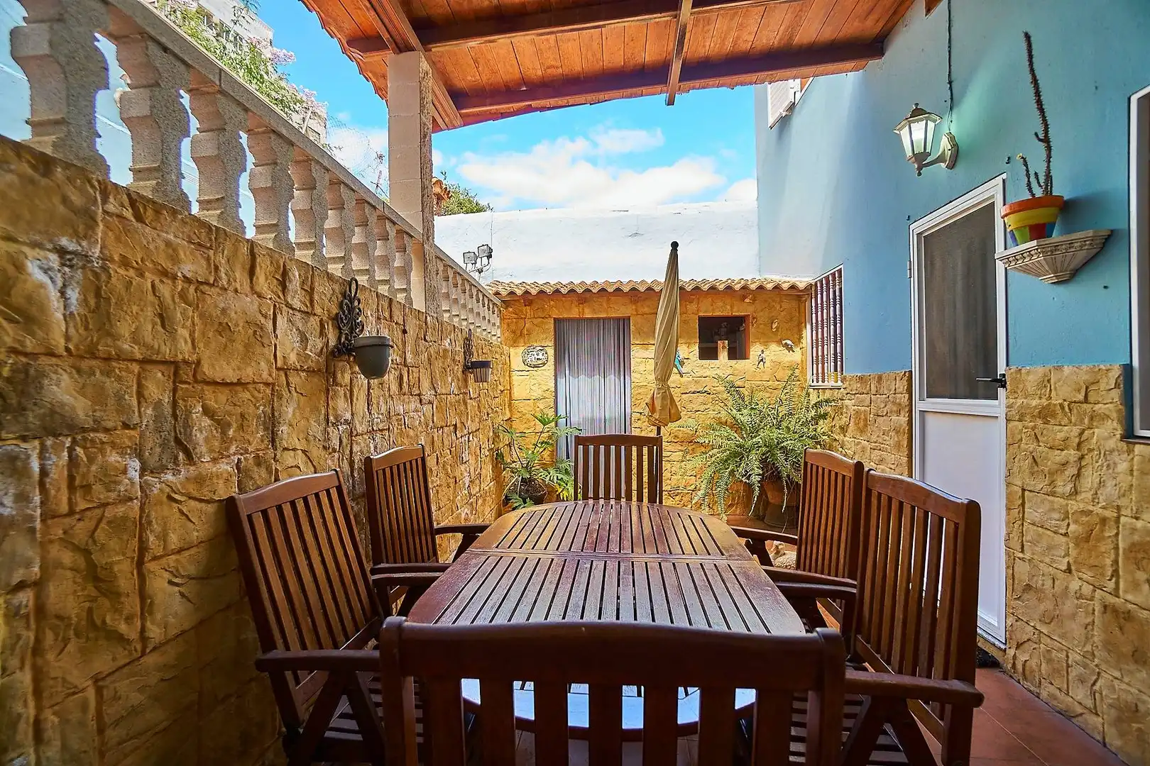 Terrassa de Casa adosada en venda en Las Palmas de Gran Canaria amb Jardí privat, Terrassa i Traster