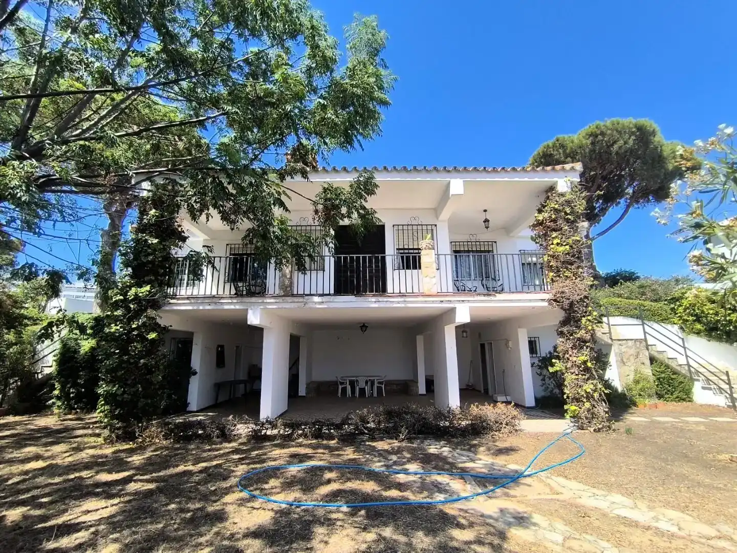 Vista exterior de Piso en venta en Almonte con Jardín privado, Trastero y Amueblado