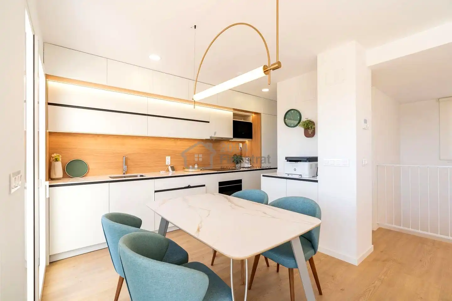 Cocina de Casa adosada en venta en La Nucia con Aire acondicionado, Jardín privado y Terraza