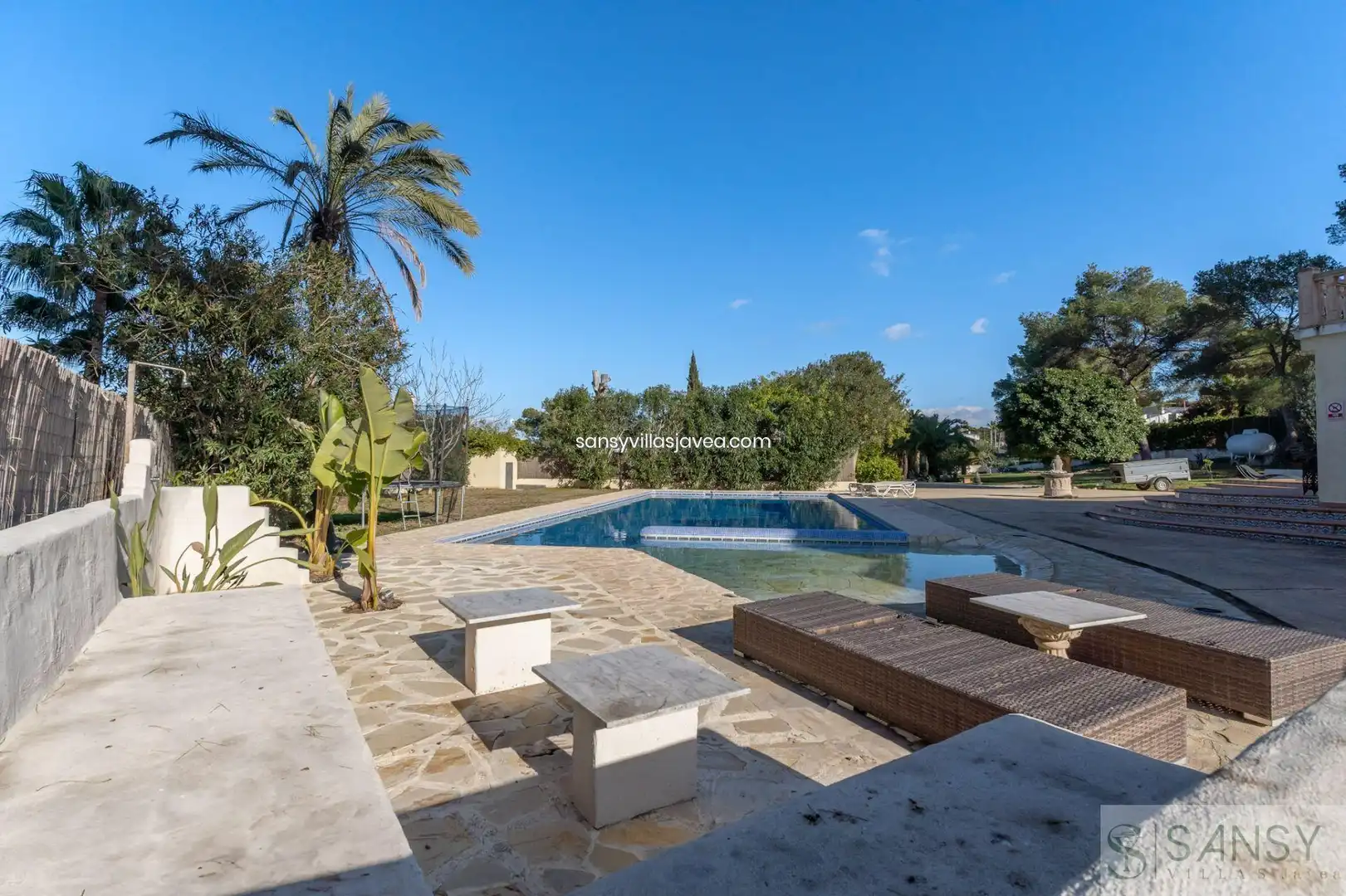 Piscina de Casa o xalet en venda en Jávea / Xàbia amb Aire condicionat i Traster