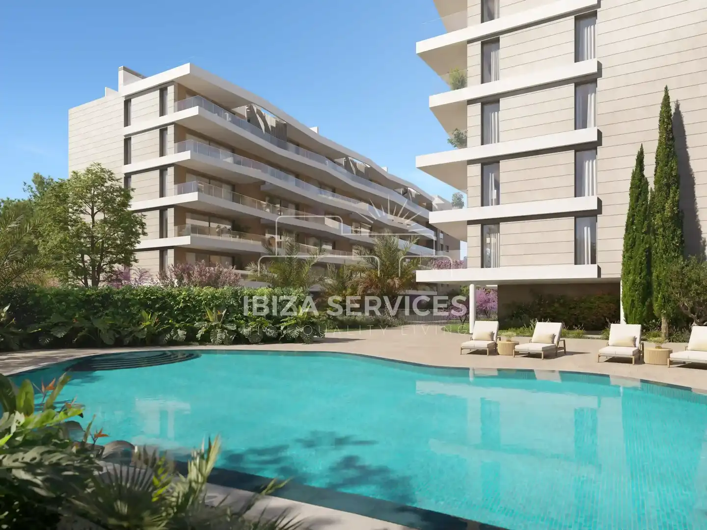 Appartamento con piscina in vendita a Marina Botafoc - Platja de Talamanca, imagen 7