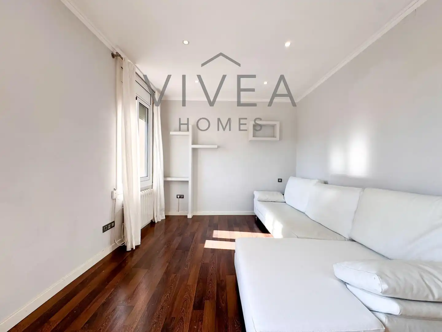 Sala de estar de Piso en venta en Terrassa con Parquet