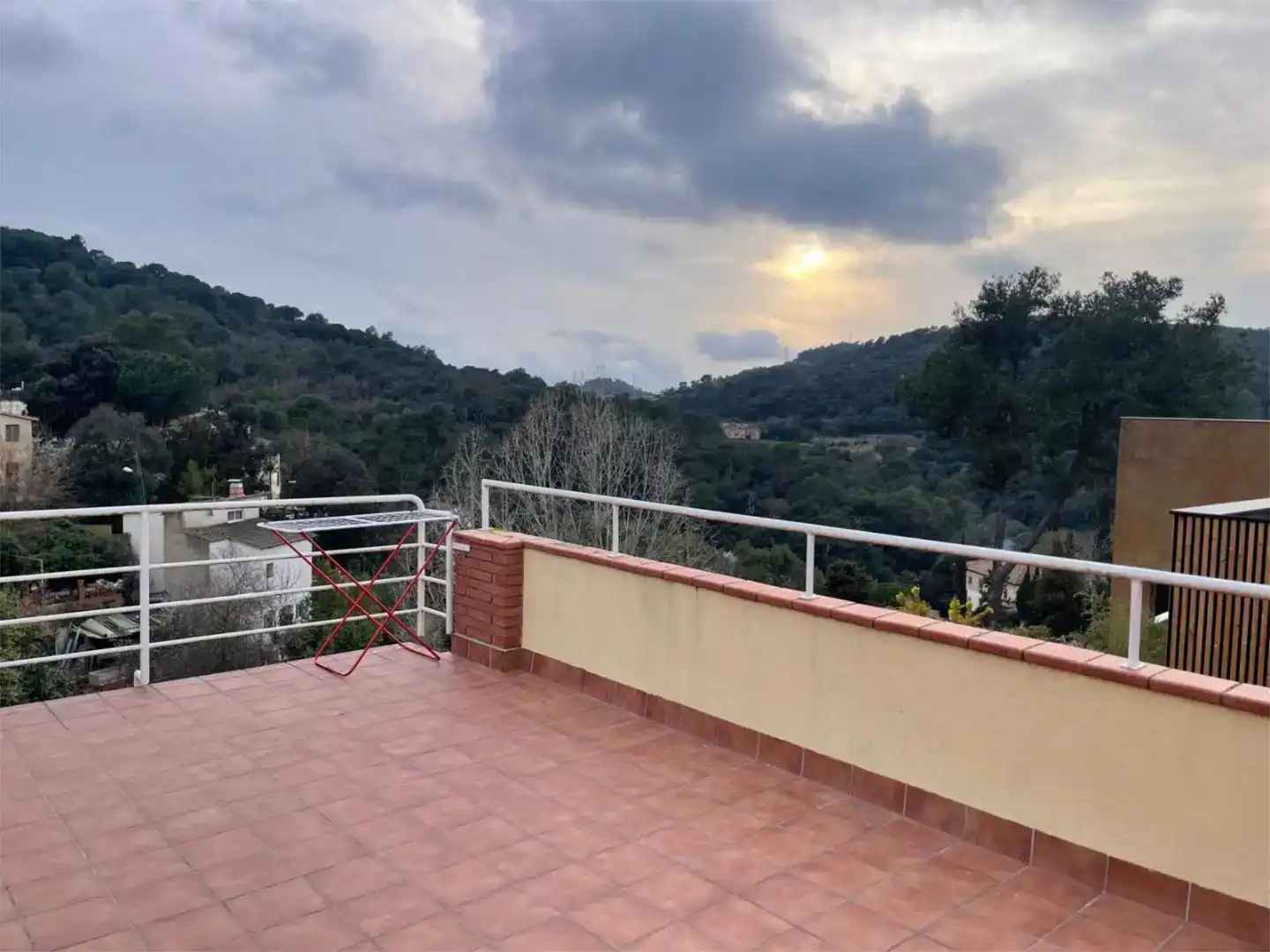 Terrassa de Casa o xalet per a compartir en Barcelona amb Aire condicionat, Jardí privat i Parquet