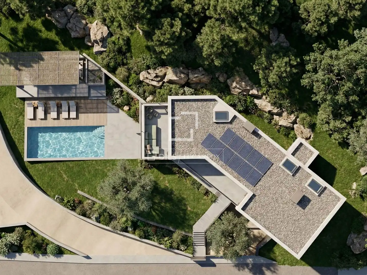 Garten von Haus oder Chalet zum Verkauf in Begur mit Klimaanlage, Heizung und Privatgarten