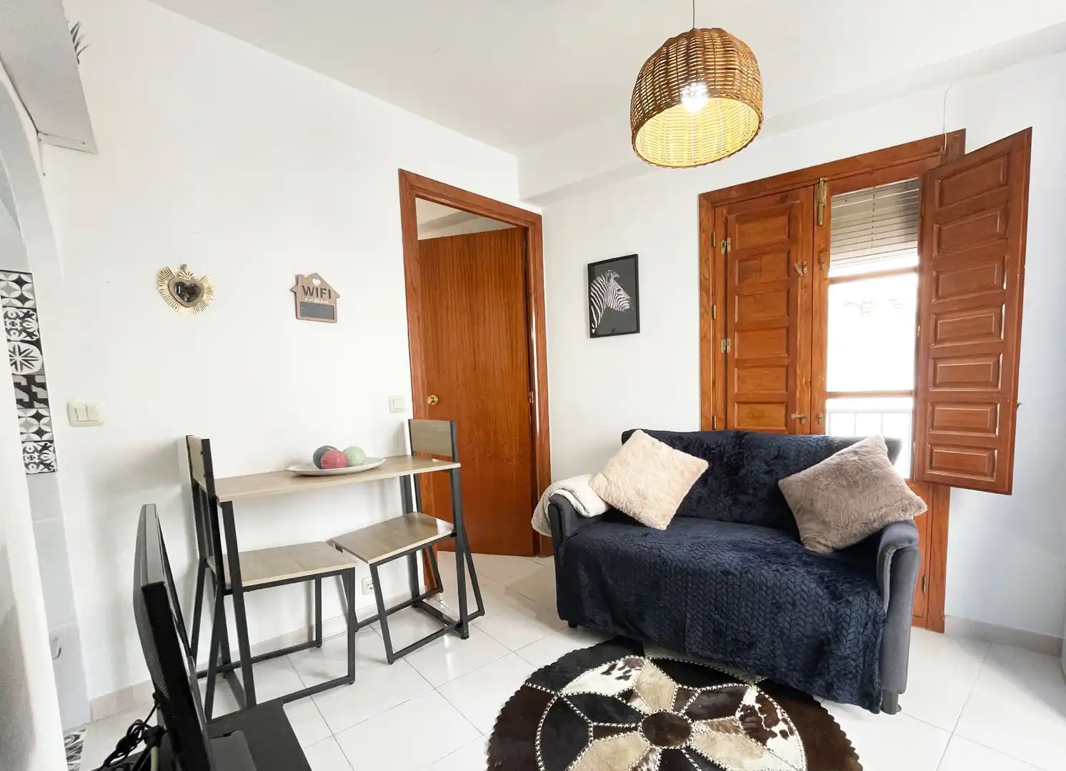 Sala de estar de Casa o chalet en venta en Frigiliana con Terraza y Amueblado