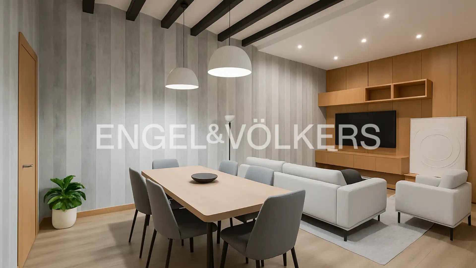 Sala de estar de Casa o chalet en venta en Santa Coloma de Cervelló con Aire acondicionado, Calefacción y Jardín privado