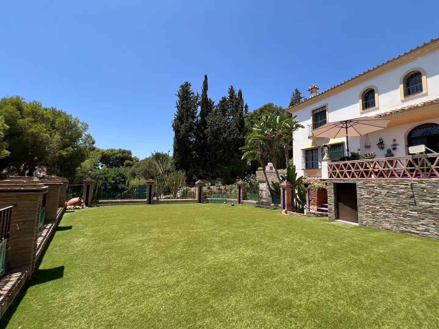 Garden of Houses for sale in Málaga  with Air Conditioner, Heating and Private garden