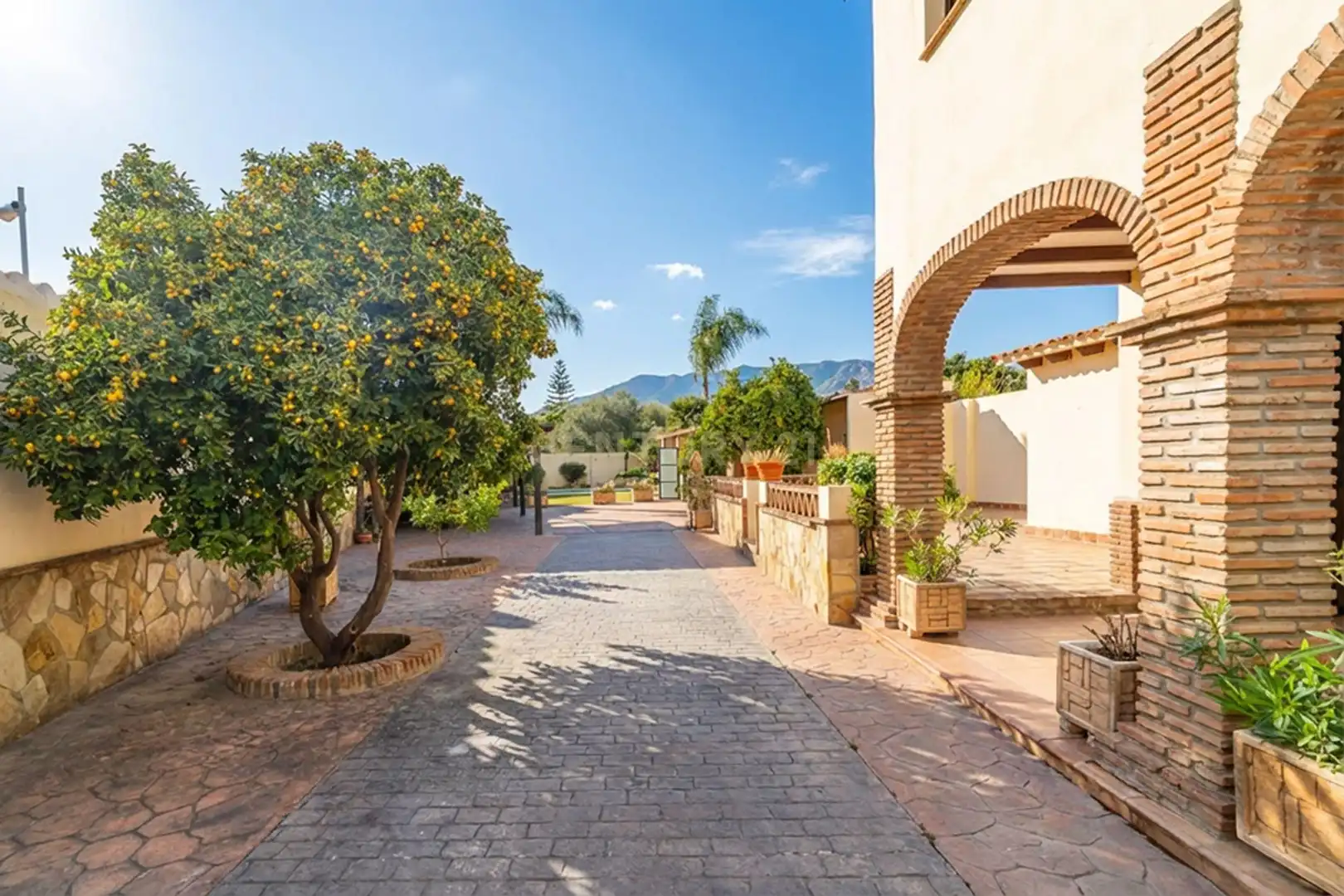 Vista exterior de Casa o chalet de alquiler en Mijas con Aire acondicionado, Jardín privado y Trastero