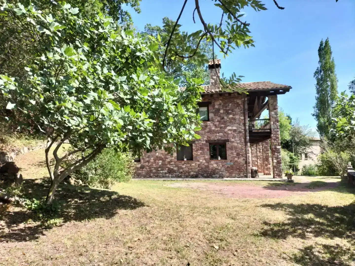 Vista exterior de Casa o xalet en venda en Camprodon amb Balcó