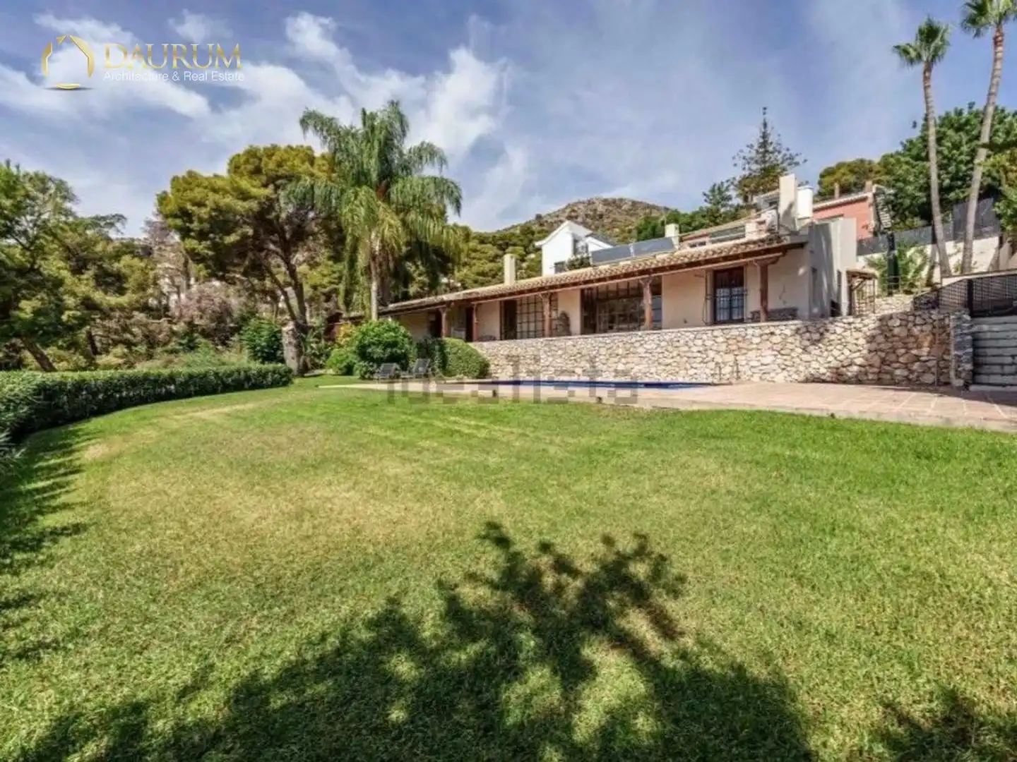 Garden of Houses for sale in Málaga  with Air Conditioner, Private garden and Swimming Pool