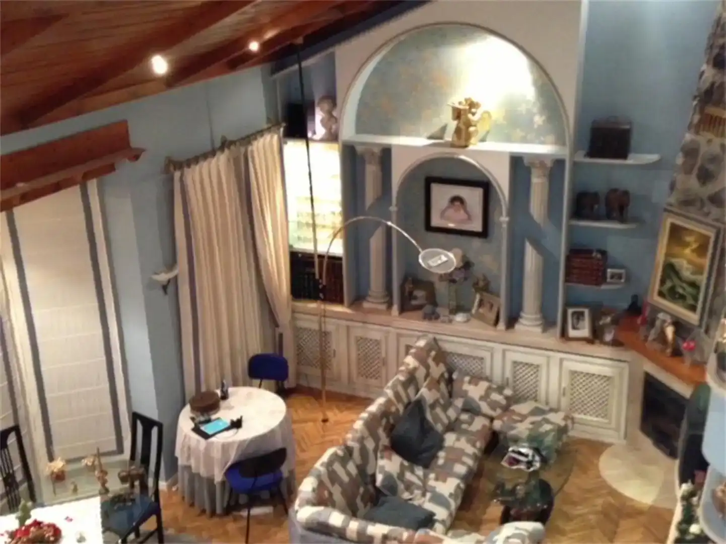 Sala d'estar de Dúplex en venda en Villacañas amb Aire condicionat, Parquet i Balcó