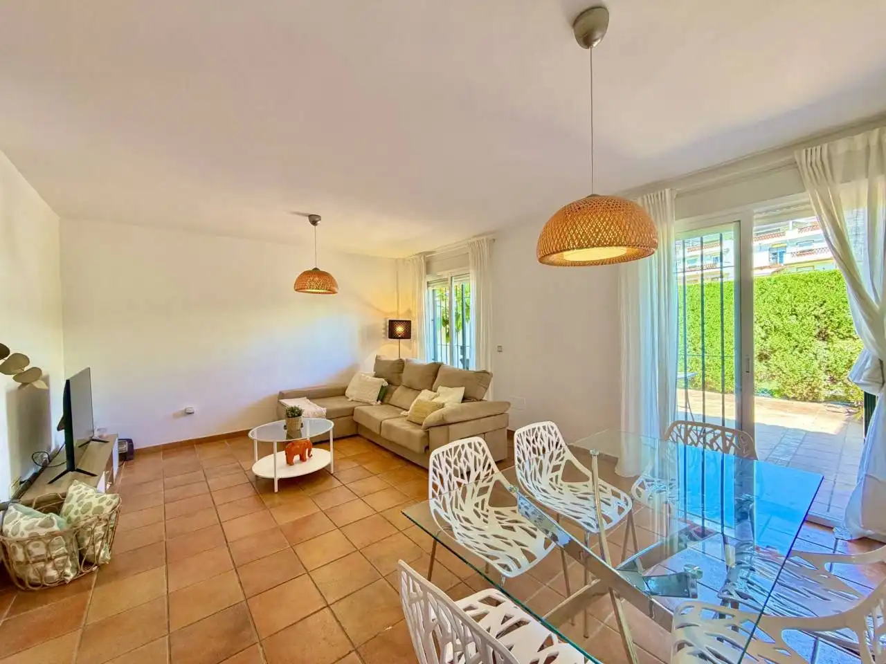Living room of Detached homes for sale in Rincón de la Victoria  with Air Conditioner, Heating and Terrace