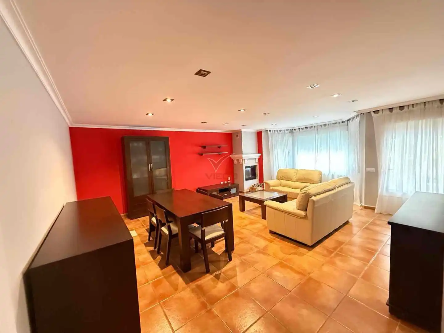 Living room of Houses for sale in Arcas del Villar  with Heating, Storage room and Swimming Pool