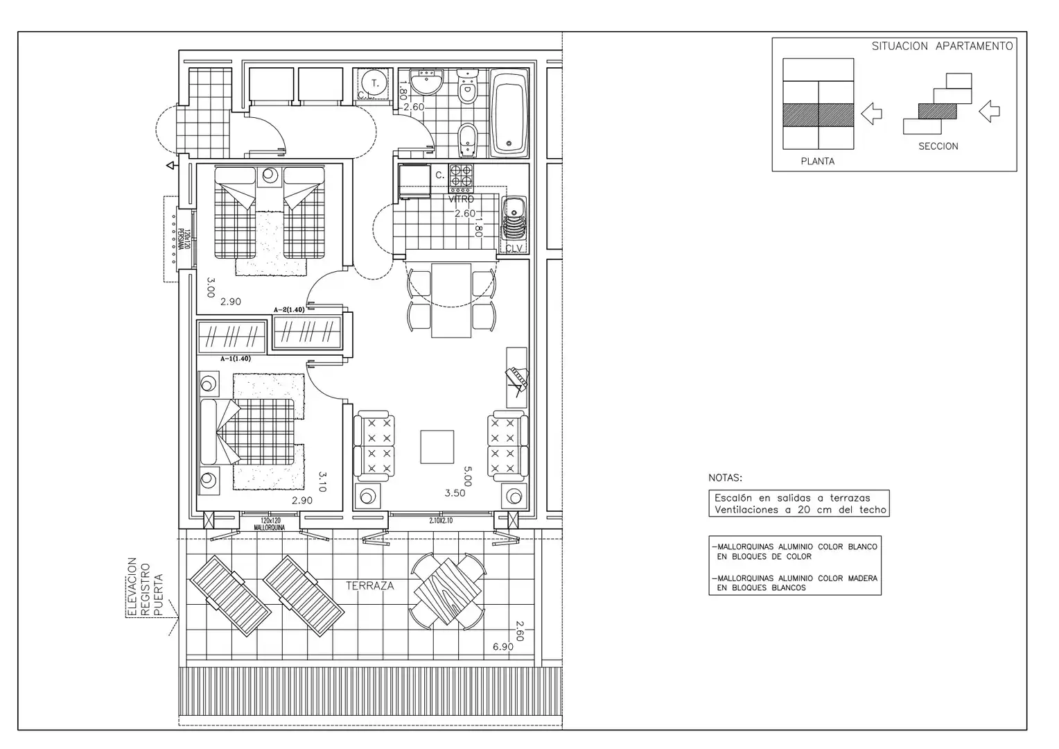 Apartamento en venta en Benitachell / El Poble Nou de Benitatxell con Aire acondicionado, Calefacción y Terraza