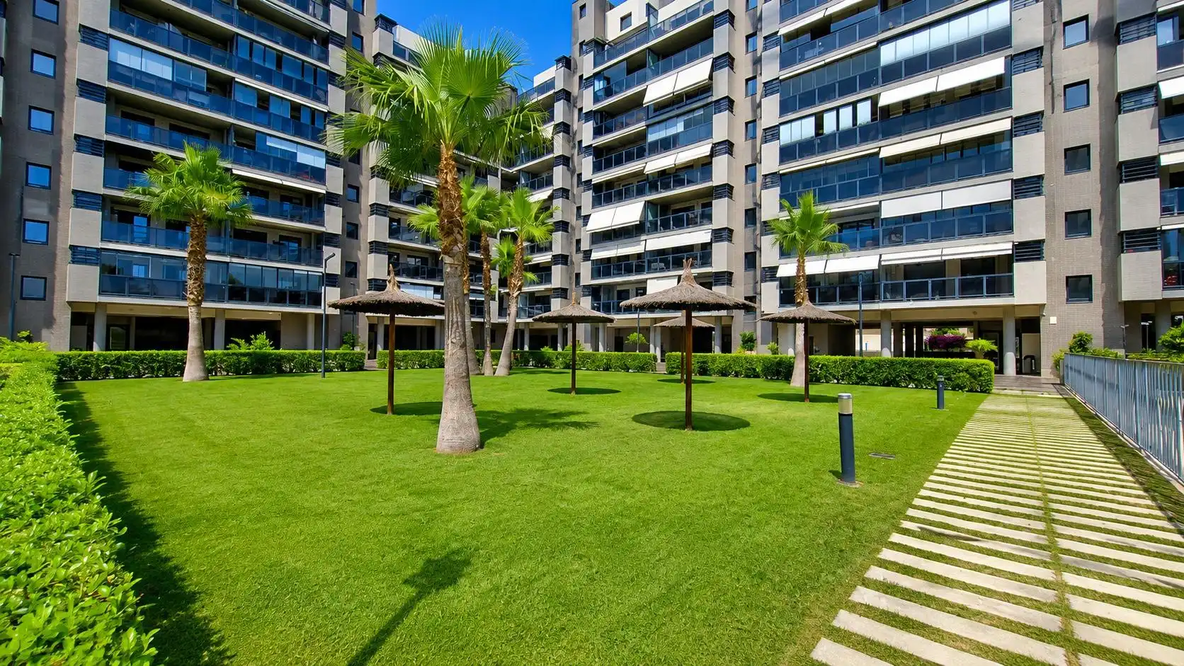Exterior view of Apartments for sale in Alicante / Alacant  with Air Conditioner, Heating and Terrace