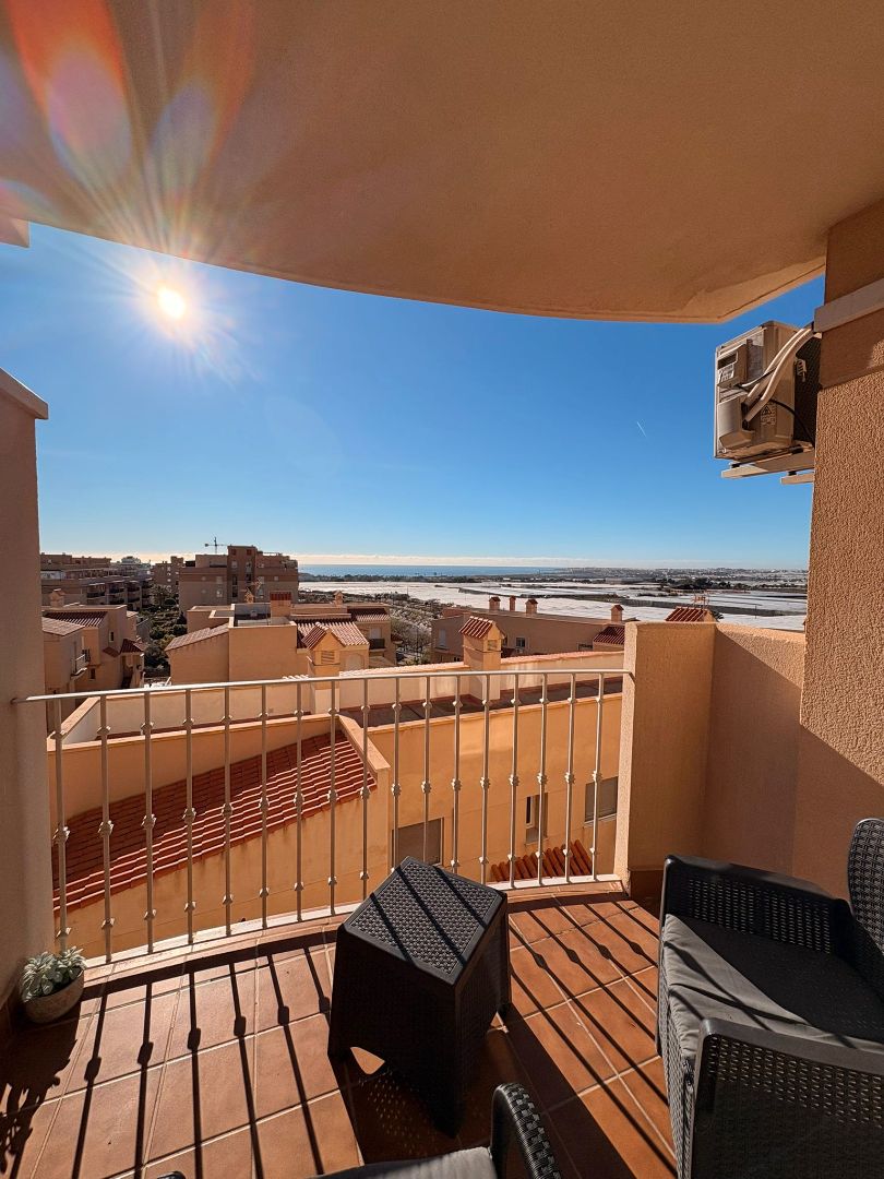 Bedroom of Flat to rent in Roquetas de Mar  with Air Conditioner, Terrace and Furnished