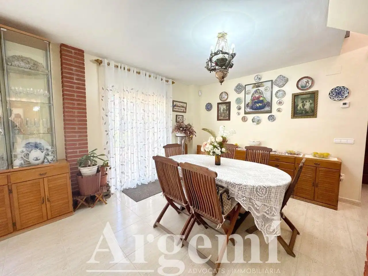Comedor de Casa o chalet en venta en Caldes de Montbui con Aire acondicionado, Calefacción y Jardín privado