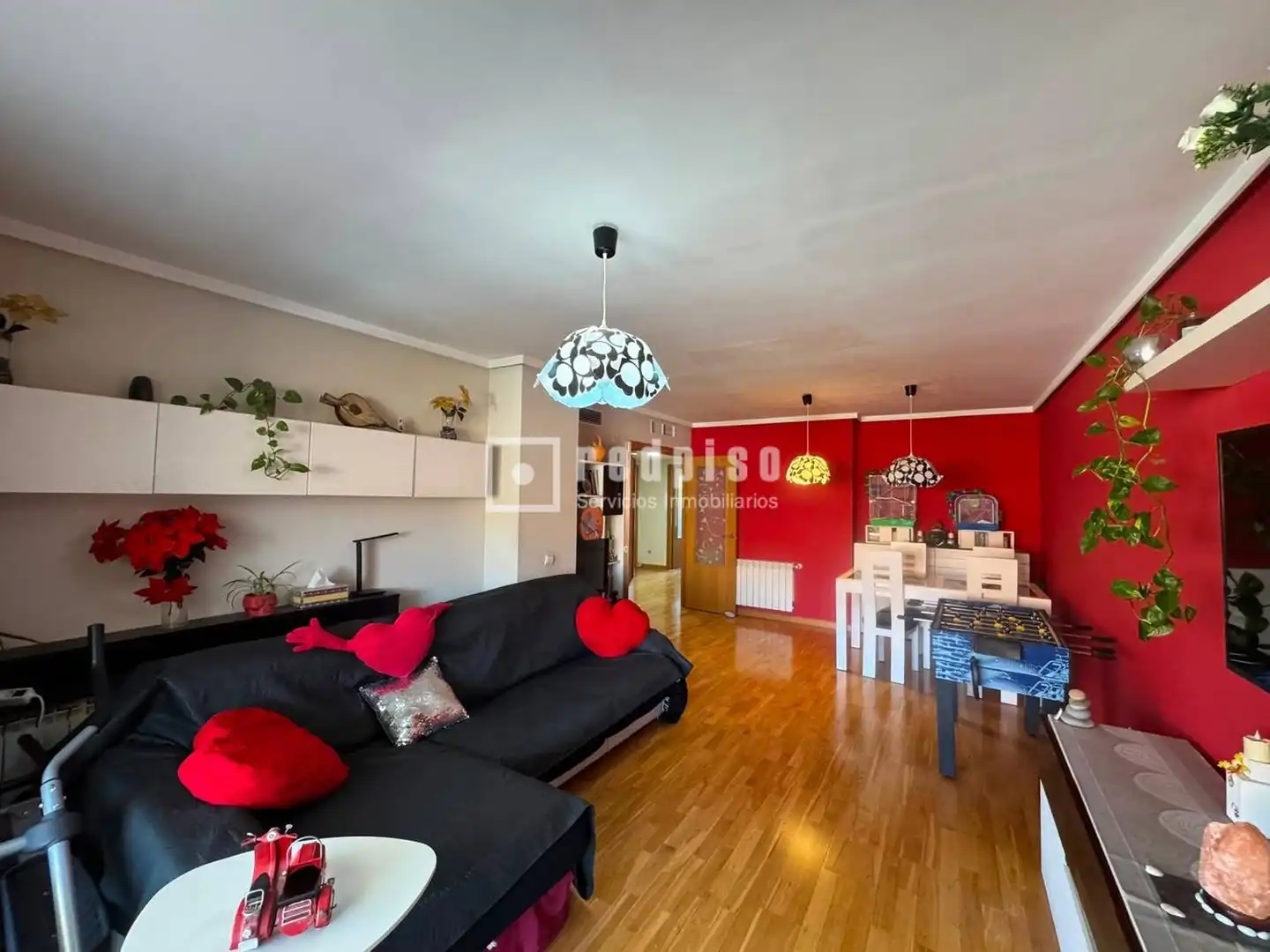 Wohnzimmer von Wohnung zum Verkauf in Arroyomolinos (Madrid) mit Klimaanlage, Heizung und Privatgarten