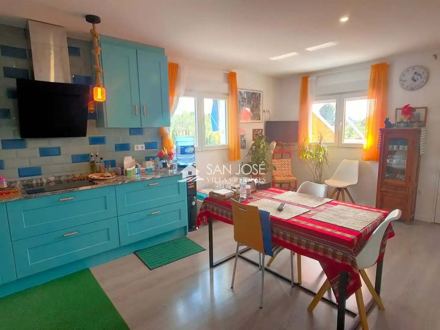 Cocina de Casa o chalet en venta en Aspe con Jardín privado, Trastero y Amueblado