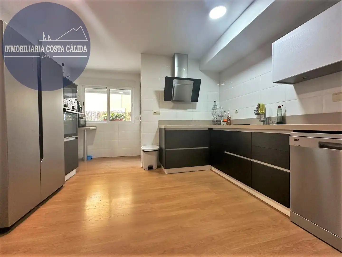 Cocina de Casa adosada en venta en Águilas con Aire acondicionado, Calefacción y Jardín privado