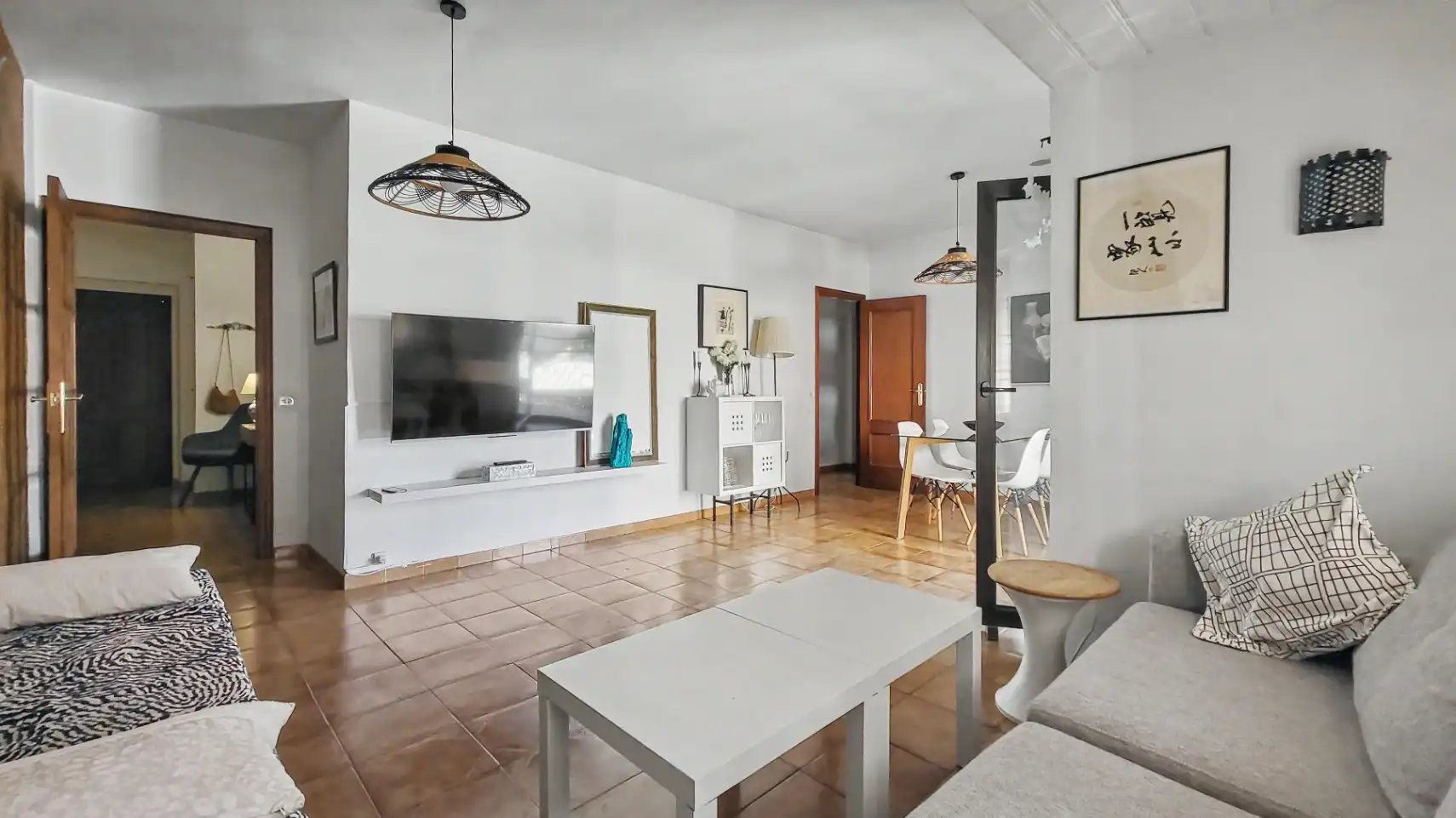 Sala de estar de Piso en venta en Dénia con Aire acondicionado, Calefacción y Terraza