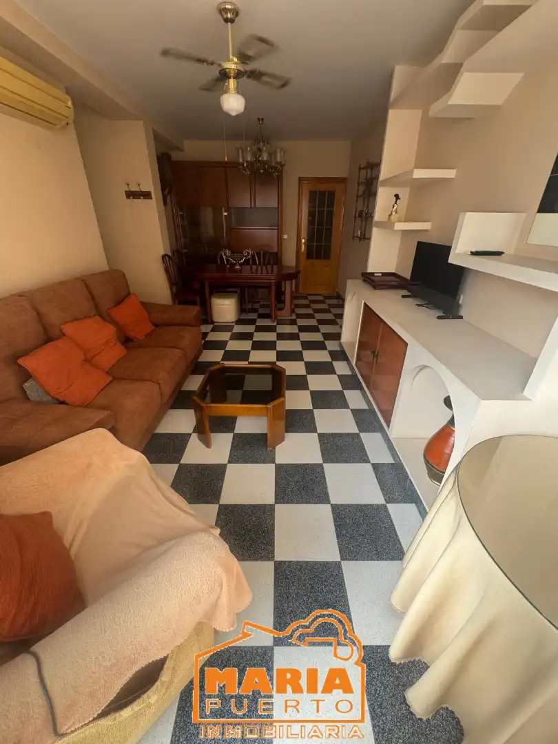 Sala de estar de Piso en venta en Málaga