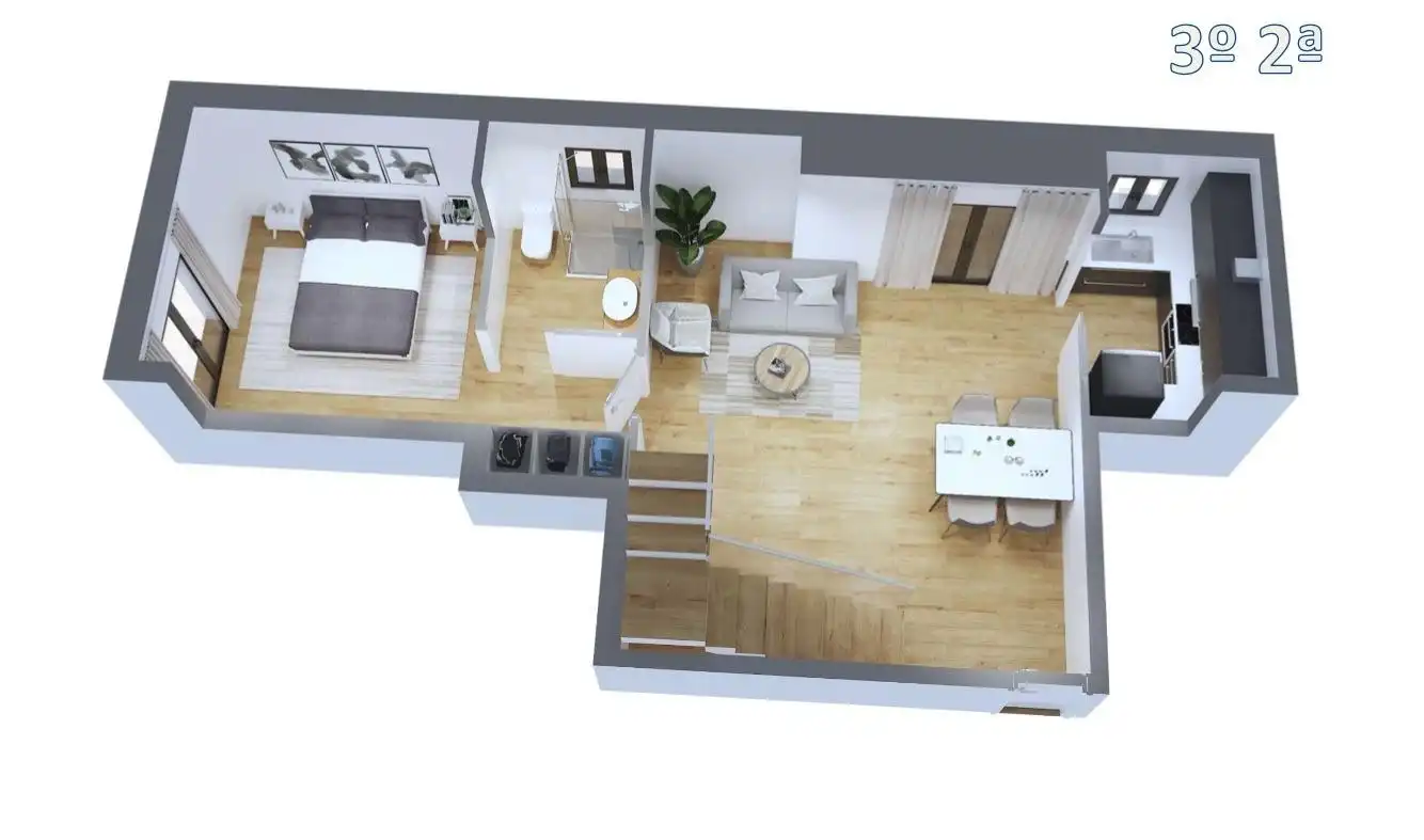 Ático con terraza en venta en Ponent, imagen 17