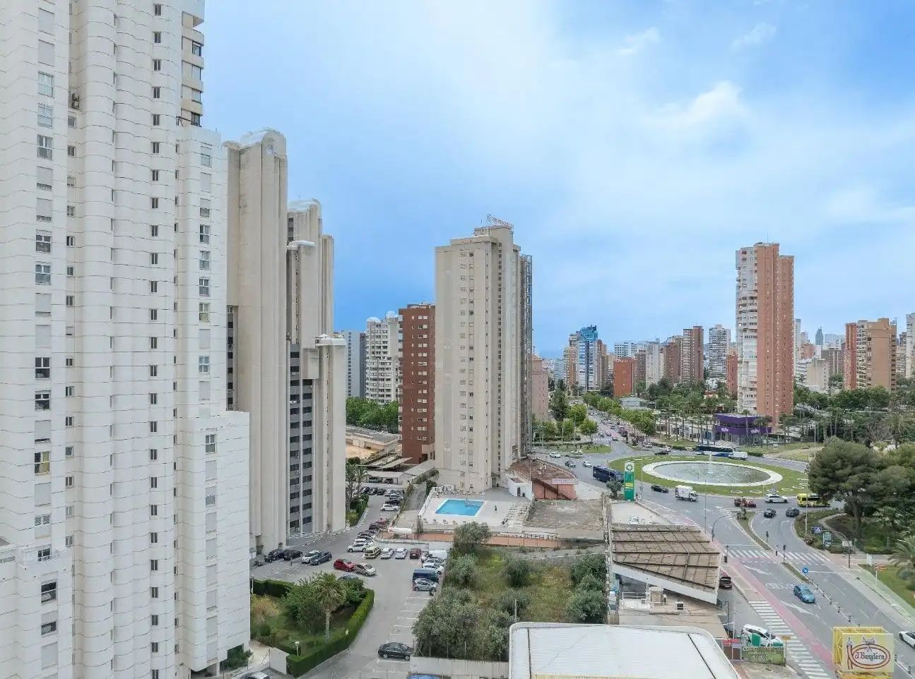 Vista exterior de Apartamento en venta en Benidorm con Aire acondicionado
