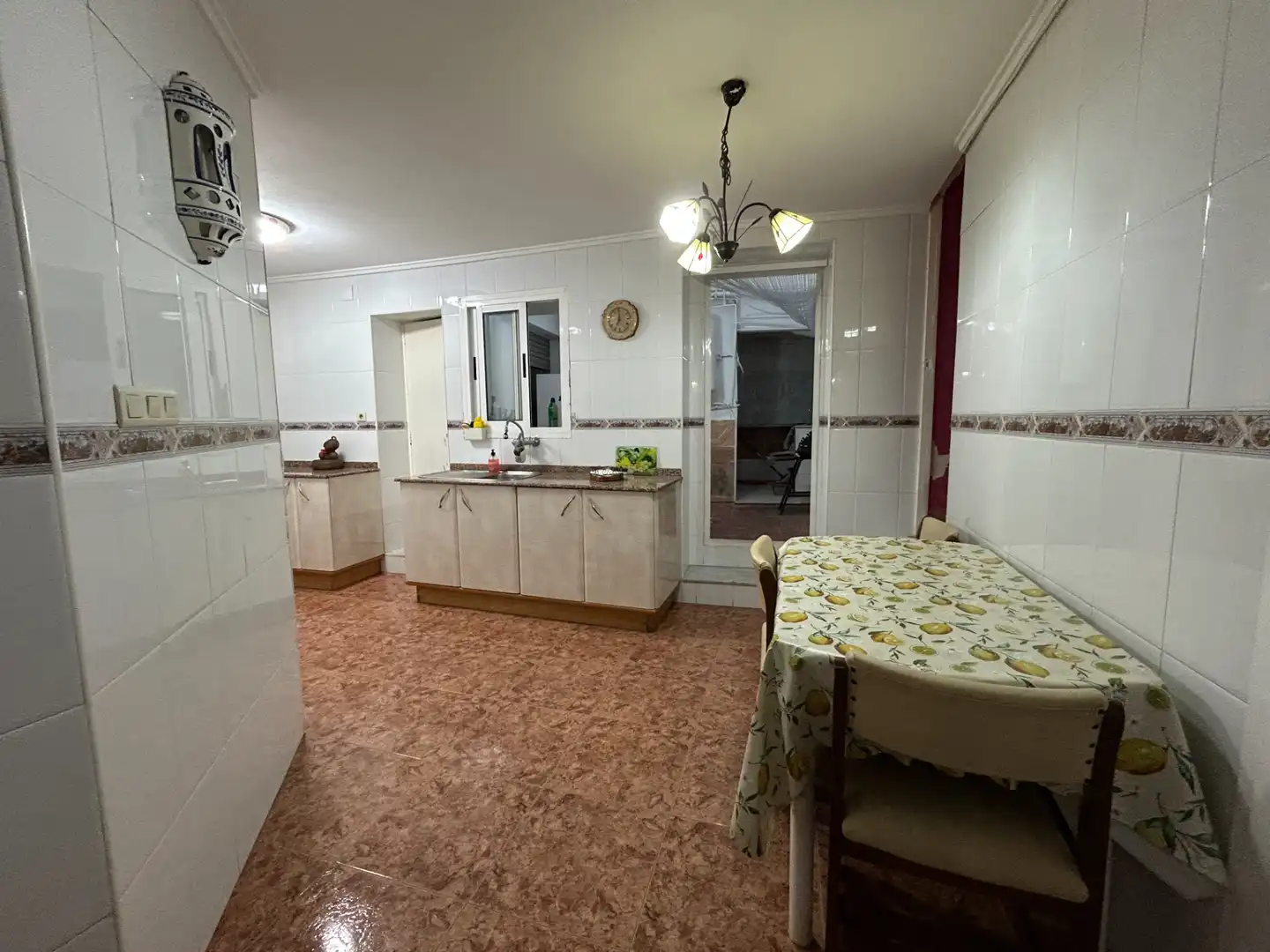 Cuina de Casa adosada en venda en Palma de Gandia amb Terrassa, Moblat i Forn