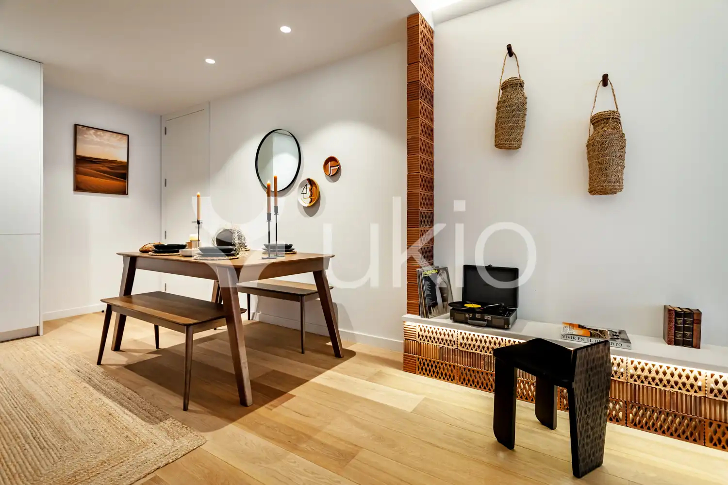 Sala d'estar de Apartament de lloguer en Barcelona amb Aire condicionat, Calefacció i Terrassa