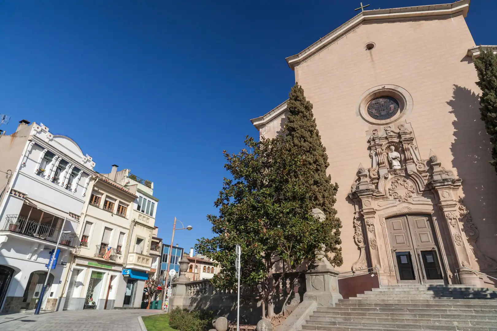 Vista exterior de Piso en venta en La Garriga con Aire acondicionado, Terraza y Amueblado