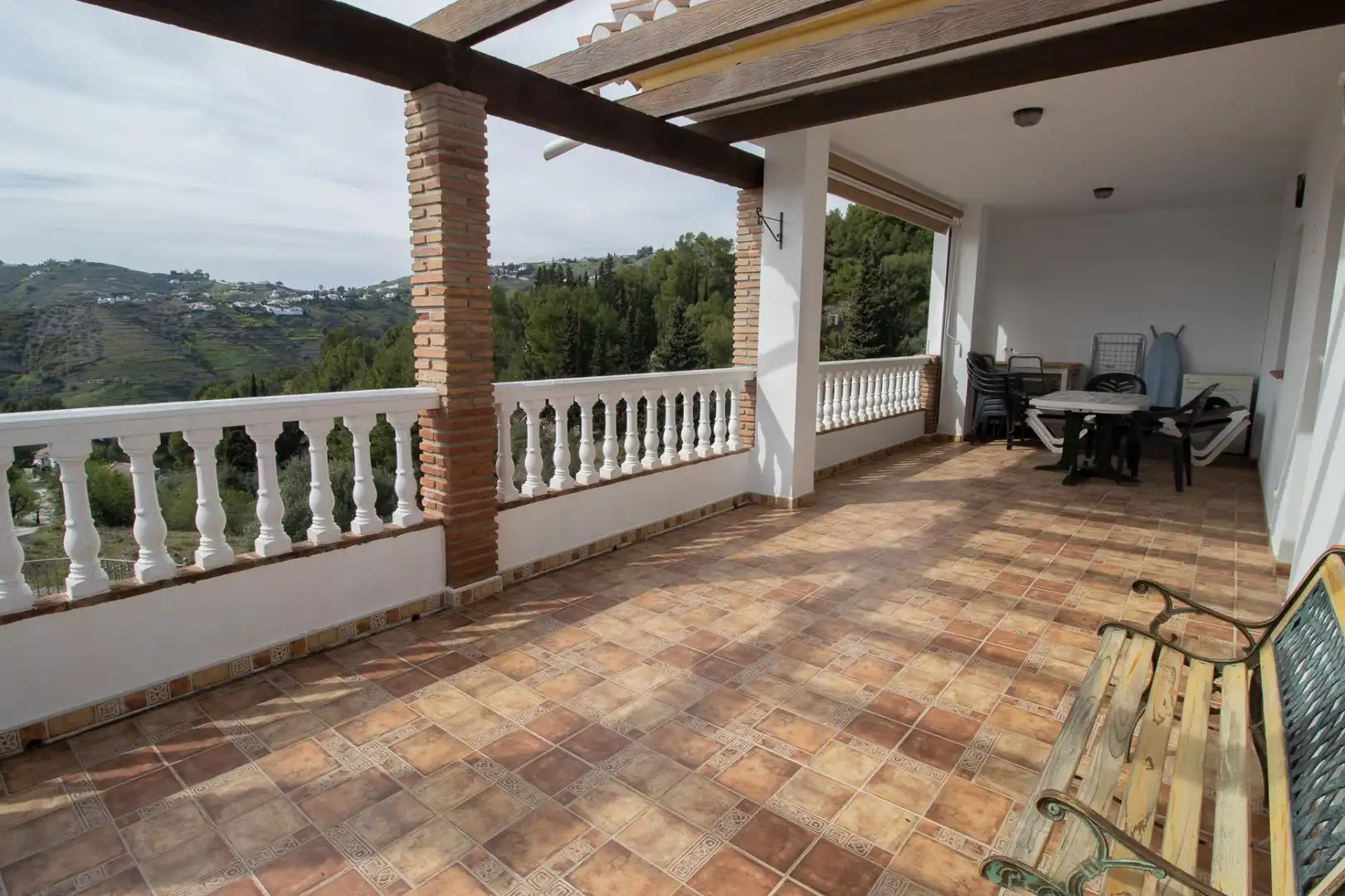 Terraza de Casa o chalet en venta en Cómpeta