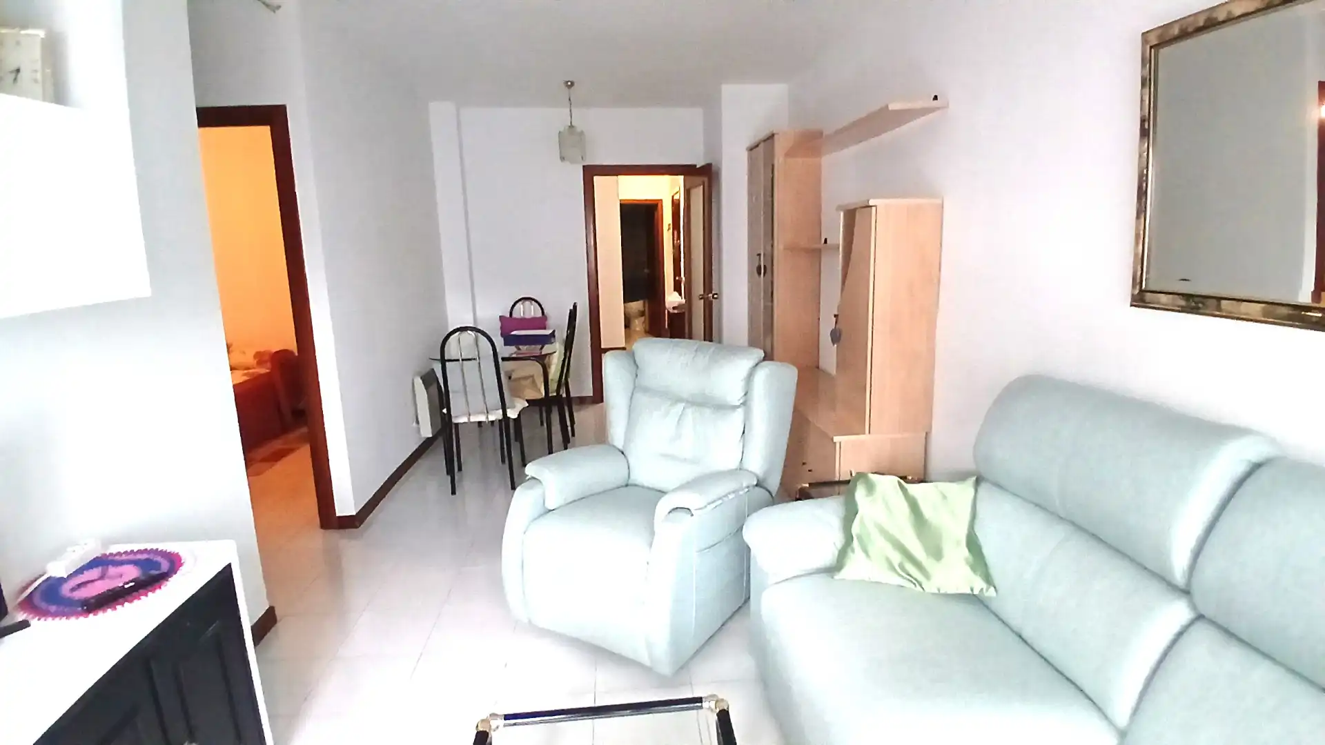 Wohnzimmer von Wohnung zum Verkauf in Collado Villalba mit Heizung, Terrasse und Ofen
