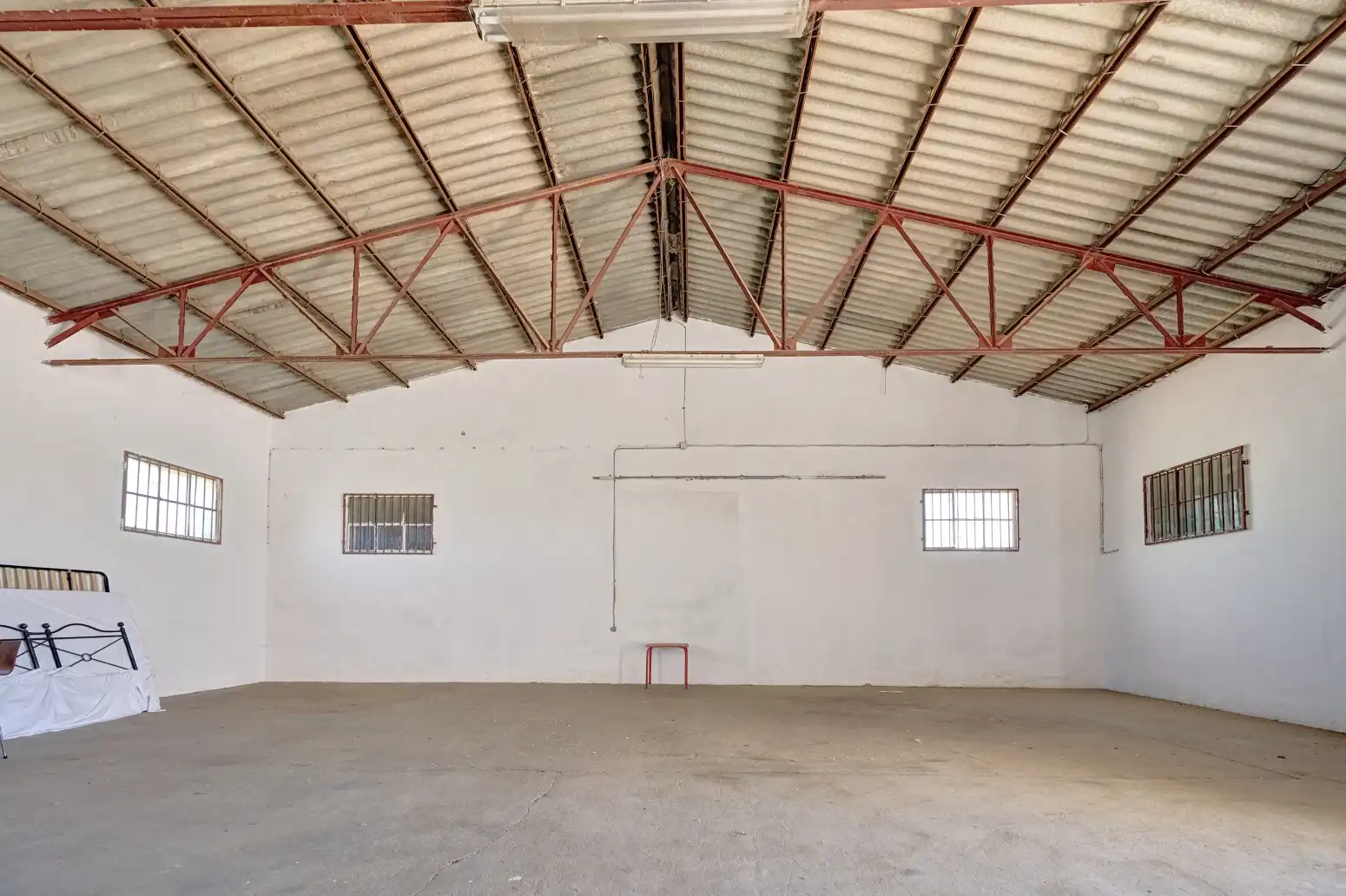 Vista exterior de Nave industrial en venta en Villafranca
