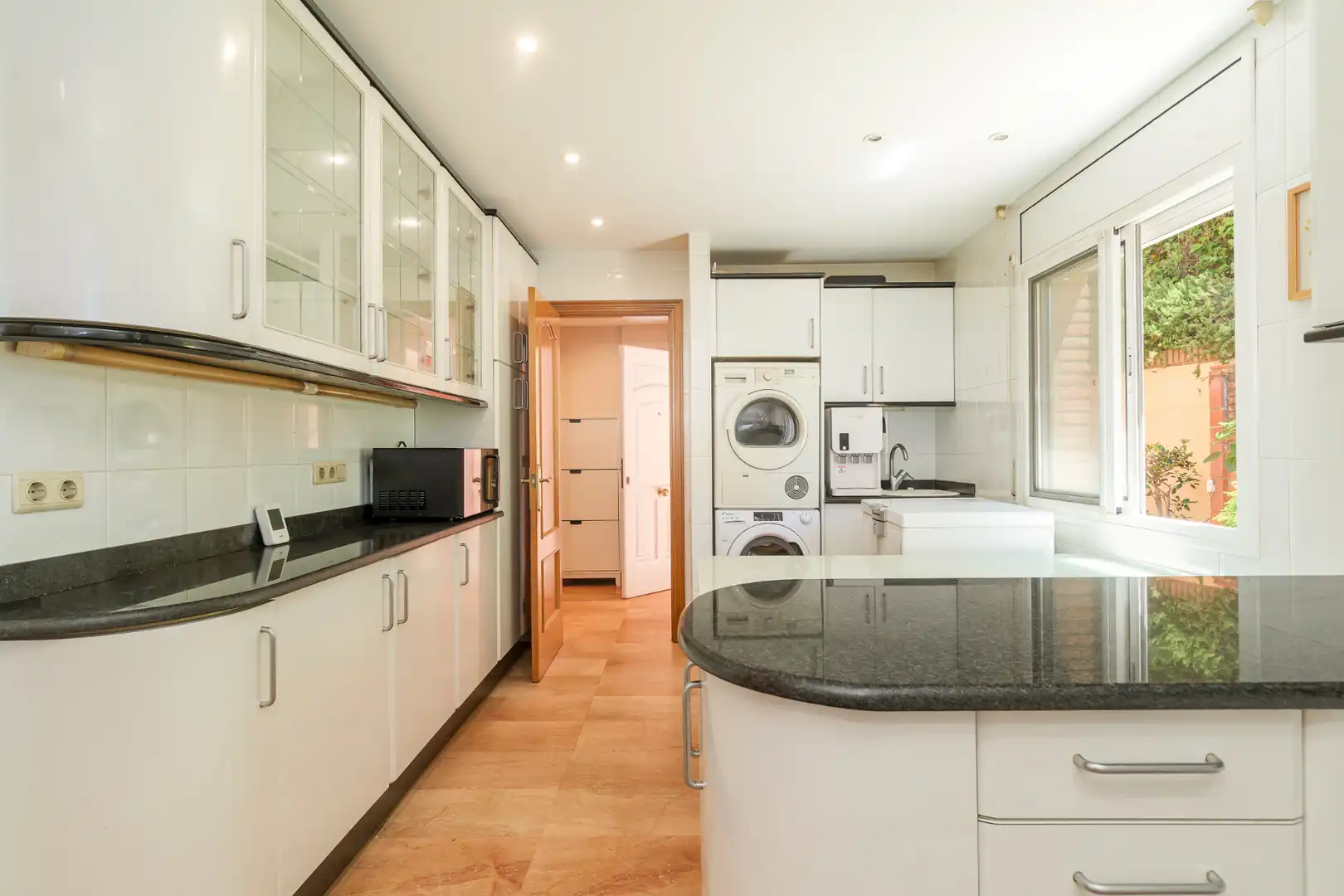 Cocina de Casa adosada en venta en Teià con Aire acondicionado, Calefacción y Jardín privado